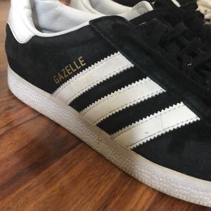 Black adidas gazelle